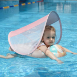 Mokomasis plaukimo ratas Swimbobo su stogeliu - Image 20
